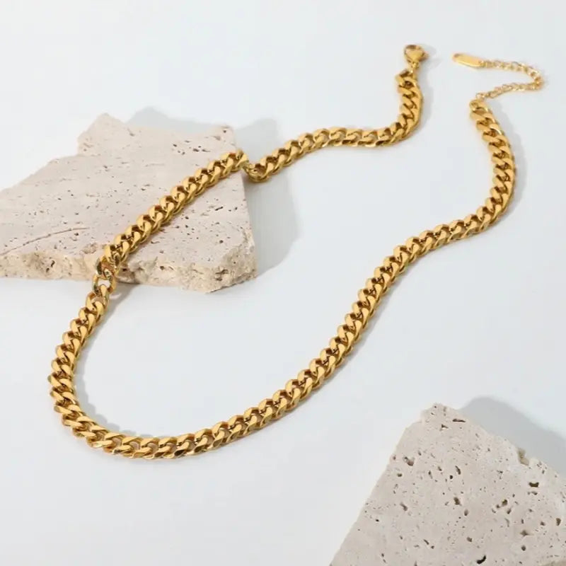 Thick Cuban Chain Necklace