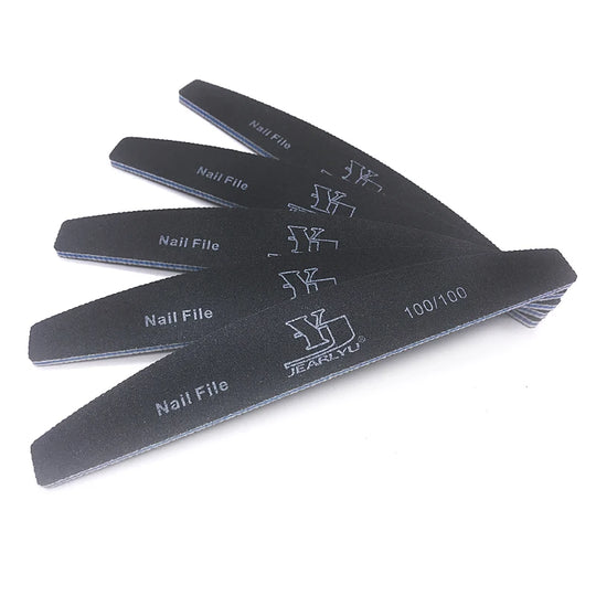 5 Pcs/Lot Nagelvijl 80 100 150 180 240 Grit Nail File