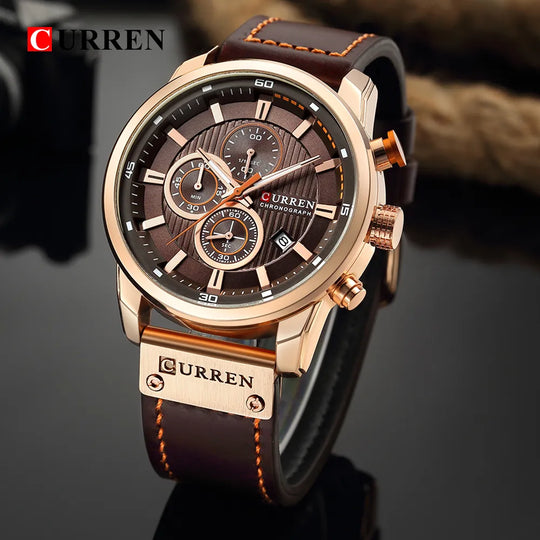 CURREN Fashion Date Quartz Men Watches