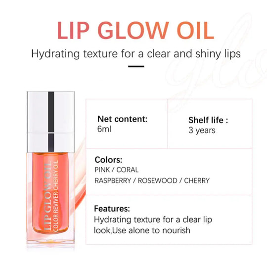 6ml Sext Lip Oil Hydrating Plumping Lip Coat For Lipstick Lipgloss