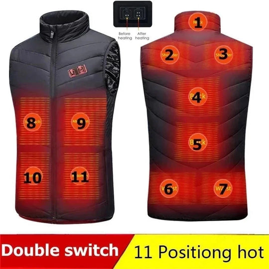 Heated Vest With Electric Heating