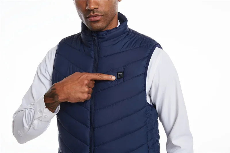 Heated Vest With Electric Heating