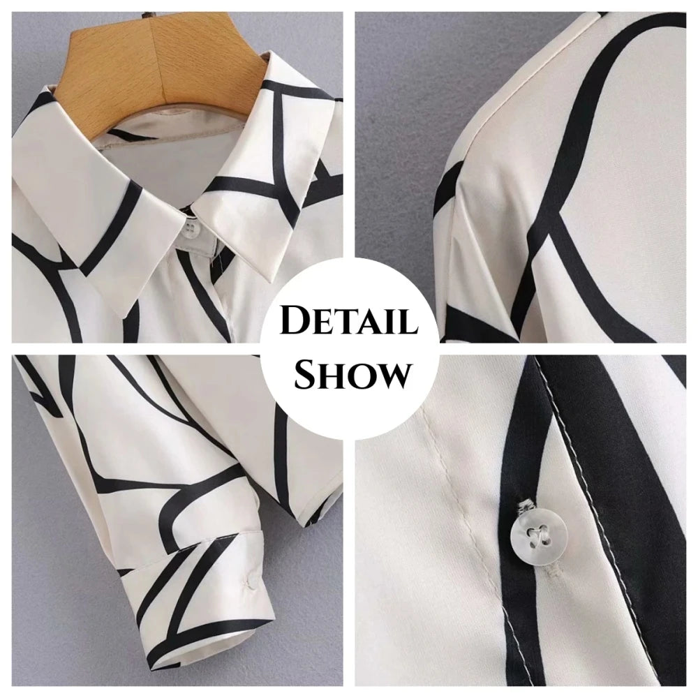 2024 Fashion Elegant Office Ladies Shirt Women's