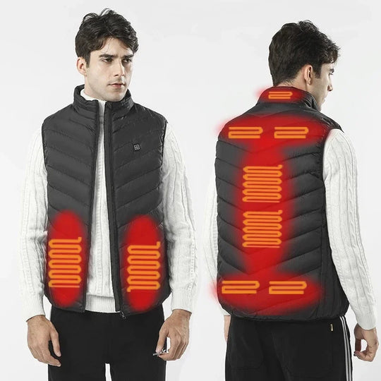 Heated Vest With Electric Heating