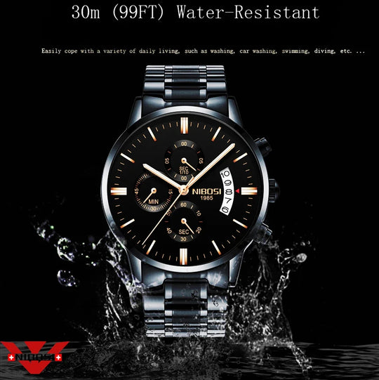 NIBOSI Men Watch Top Brand Fashion Watches