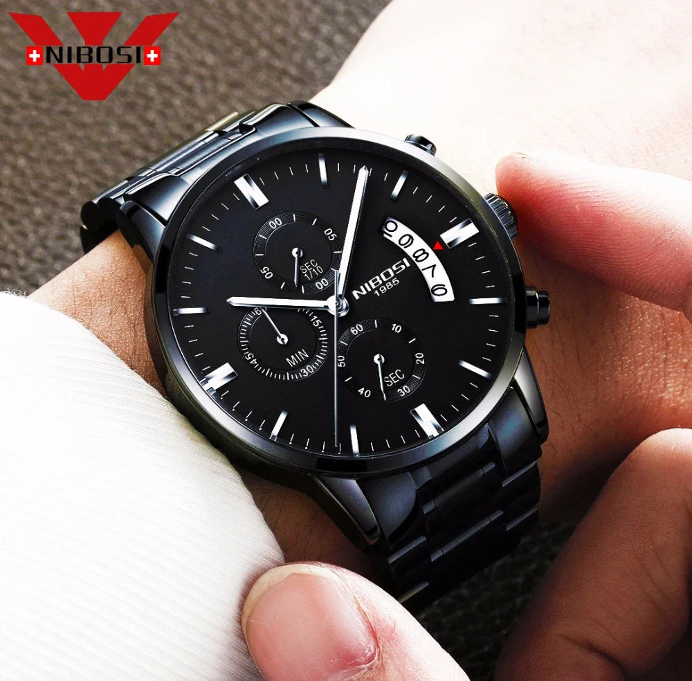 NIBOSI Men Watch Top Brand Fashion Watches